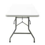 Τραπέζι catering Rodeo pakoworld πτυσσόμενο-βαλίτσα λευκό 183x76x74εκ - Image 6