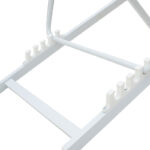 Σεζλόνγκ επαγγελματική Corte pakoworld αλουμίνιο λευκό-textilene μπεζ - Image 7