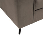 Γωνιακός καναπές Fabulous pakoworld αναστρέψιμος ύφασμα mocha-cream 240x165x95εκ - Image 7