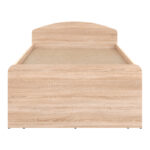 Κρεβάτι Regan pakoworld με συρτάρια σε oak απόχρωση 90x200εκ - Image 5