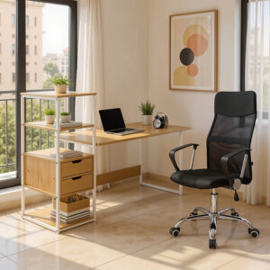 Φοιτητικό πακέτο επίπλων γραφείου Joeza pakoworld σετ 2τεμ