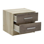 Φοιτητικό πακέτο επίπλων κρεβατοκάμαρας Cloud pakoworld σετ 3τεμ - Image 4