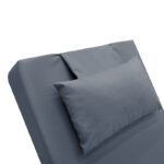 Μαξιλάρι ξαπλώστρας Sadie pakoworld ύφασμα γκρι 65x185x15εκ - Image 6