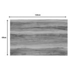 Επιφάνεια τραπεζιού Noble pakoworld HPL καρυδί 69x120εκ πάχους 12mm - Image 3