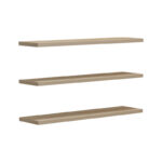 Ραφιέρα τοίχου Divar pakoworld sonoma 60x14.5x1.8εκ