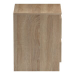 Κομοδίνο Verena pakoworld sonoma-λευκό 40x40x50εκ - Image 5