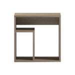 Βοηθητικό τραπέζι Doublo pakoworld sonoma 40x35x40εκ - Image 2