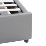 Κρεβάτι Circe pakoworld PU γκρι με αποθηκευτικό χώρο 150x200εκ - Image 6