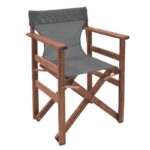 Tραπεζαρία Retto σετ 5τμχ μασίφ ξύλο οξιάς καρυδί-γκρι 120x75x71εκ - Image 4