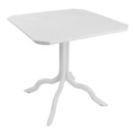 Τραπεζαρία Icon-Halcyon pakoworld σετ 3τεμ PP σε λευκή απόχρωση - Image 5