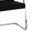 Καρέκλα γραφείου επισκέπτη Chromatic pakoworld μέταλλο-mesh μαύρο - Image 6