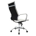 Καρέκλα γραφείου διευθυντή Valter pakoworld λευκό pu 55.5x58x108εκ - Image 2