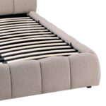 Κρεβάτι Jeby pakoworld ύφασμα σε μπεζ απόχρωση με αποθηκευτικό χώρο 160x200εκ - Image 7