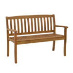 Παγκάκι διθέσιο Jerdu pakoworld ξύλο ακακίας φυσικό 120x61x87εκ