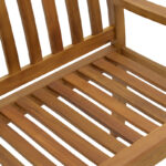 Παγκάκι διθέσιο Jerdu pakoworld ξύλο ακακίας φυσικό 120x61x87εκ - Image 5