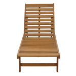 Ξαπλώστρα Weylar pakoworld ξύλο ακακίας φυσικό 60x193x30εκ - Image 6