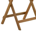 Τραπέζι Lazio pakoworld πτυσσόμενο φυσικό ξύλο ακακίας 50x50x70εκ - Image 5