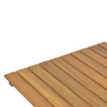 Τραπέζι Jaybo pakoworld πτυσσόμενο φυσικό ξύλο ακακίας 100x65x72εκ - Image 4