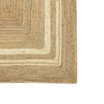 Χαλί Mazir Inart μπεζ-εκρού γιούτα 120x180x1εκ - Image 2