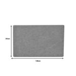 Επιφάνεια τραπεζιού Zerbo pakoworld τ.Werzalit σε γκρι απόχρωση μαρμάρου 120x80εκ - Image 3