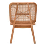 Πολυθρόνα Viborg pakoworld φυσικό teak ξύλο-φυσικό rattan 60x75x87εκ - Image 7