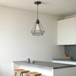 Φωτιστικό οροφής Jabrey pakoworld μαύρο μέταλλο Φ20.5x25εκ - Image 2