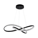 Φωτιστικό οροφής Artisun pakoworld led μέταλλο μαύρο Φ56x100εκ