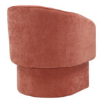 Πολυθρόνα Playmob pakoworld ύφασμα σε κεραμιδί απόχρωση 69x65x79εκ - Image 2