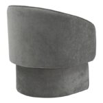 Πολυθρόνα Playmob pakoworld ύφασμα σε γκρι απόχρωση 69x65x79εκ - Image 3