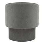 Πολυθρόνα Playmob pakoworld ύφασμα σε γκρι απόχρωση 69x65x79εκ - Image 6