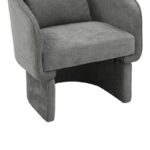 Πολυθρόνα Playmob pakoworld ύφασμα σε γκρι απόχρωση 69x65x79εκ - Image 8