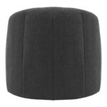 Πολυθρόνα Fassy pakoworld μπουκλέ ύφασμα σε ανθρακί απόχρωση 80x66x80εκ - Image 6