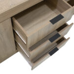 Μπουφές Doha pakoworld σε sonoma απόχρωση 180x45x80.5εκ - Image 4