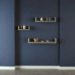 Ραφιέρα τοίχου Derva pakoworld σε cement γκρι απόχρωση 30x15x10cm - Image 2