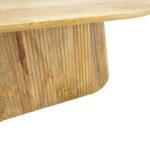 Τραπέζι σαλονιού Aithra pakoworld μασίφ ξύλο μάνγκο σε φυσική απόχρωση 120x60x42εκ - Image 6