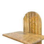 Ραφιέρα τοίχου Arcadia 3 τεμ pakoworld μασίφ ξύλο μάνγκο σε φυσική απόχρωση 30x20x40εκ - Image 3