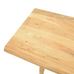 Κονσόλα Mende pakoworld μασίφ ξύλο ακακίας σε φυσική απόχρωση 110x50x76εκ - Image 6