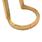 Βοηθητικό τραπέζι Kallos pakoworld μασίφ ξύλο μάνγκο σε φυσική απόχρωση 45x45x60εκ - Image 6