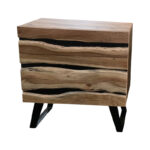 Σετ κρεβατοκάμαρας Imena pakoworld 4τεμ μασίφ ξύλο 160x200εκ - Image 3