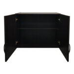 Πατάρι ντουλάπας δίφυλλο Athos pakoworld σε wenge απόχρωση 80x42x60εκ - Image 3