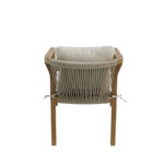 Πολυθρόνα Malibu II pakoworld μασίφ ξύλο ακακίας-ύφασμα σε φυσική-μπεζ απόχρωση 58x63x74εκ - Image 6