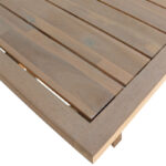 Τραπέζι Malibu pakoworld μασίφ ξύλο ακακίας σε φυσική απόχρωση 180x90x75εκ - Image 6