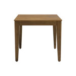 Τραπέζι Napole pakoworld μασίφ ξύλο ακακίας σε φυσική απόχρωση 50x50x45εκ - Image 5