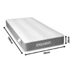 Στρώμα Dreamer pakoworld pocket spring compressed διπλής όψης 20cm 90x190εκ - Image 6