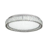 InLight Πλαφονιέρα οροφής από χρώμιο μέταλλο και κρύσταλλα (42013-Β)