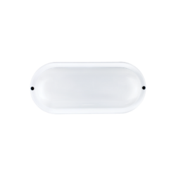 LED PC WHITE WALL LUMINAIRE 230V AC IP65 20W 1800lm 6000K 110° Ra80