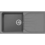 Νεροχύτης κουζίνας EGO 480 Titanium 73 ELLECI 100x50cm