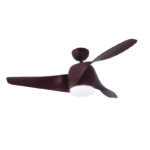 ΑΝΕΜΙΣΤΗΡΑΣ ΟΡΟΦΗΣ DIMMABLE ΦΩΣ Φ132 DC40W 3 ΠΤΕΡΥΓΙΑ ΚΑΦΕ ABS ΜΕ ΤΗΛΕΧΕΙΡΙΣΤΗΡ 2 ΑΝΑΡΤΗΣΕΙΣ 15&25ΕΚ