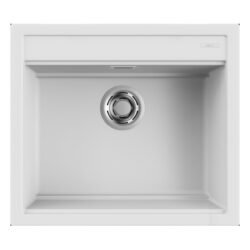 Νεροχύτης κουζίνας BEST 105 White 96 ELLECI 57x51cm