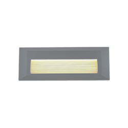 it-Lighting Mono LED 3W 3CCT Outdoor Wall Lamp Grey D:22cmx2.8cm (80201730)